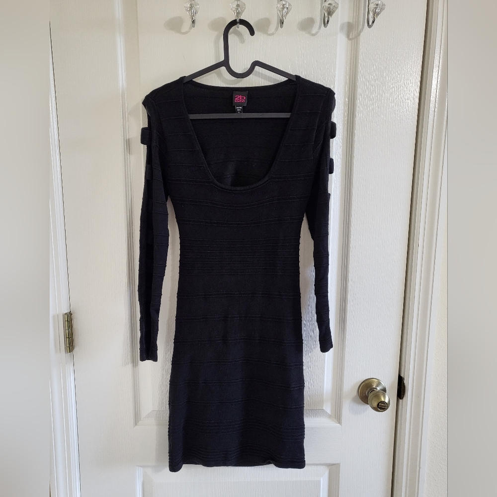 2B Bebe black dress